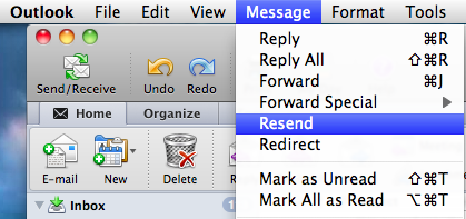 recall email outlook for mac 16.17